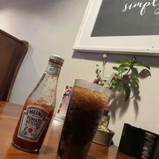 Ketchup and coke
