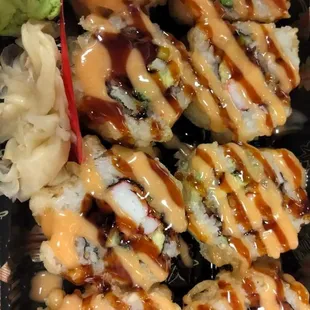 Crazy Roll (Deep fried California Roll)