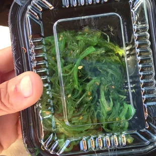 Yummy seaweed salad