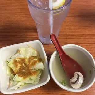 Soup &amp; salad