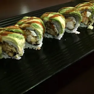 Caterpillar roll... Delicious!