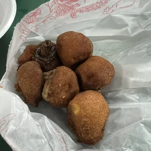 Fried mushrooms