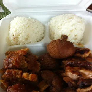 Bento box double rice