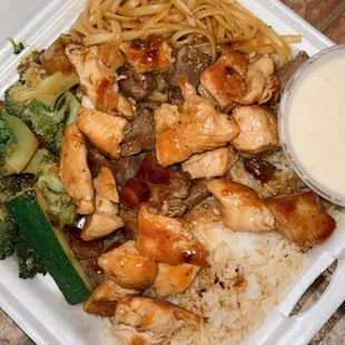 Shrimp Hibachi Dinner