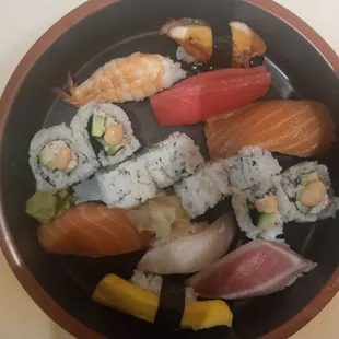 sushi and sashimi, food, sushi, sashimi