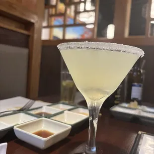Lemon drop martini