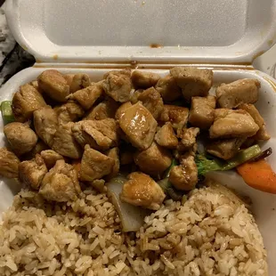 Chicken hibachi