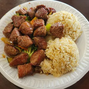 Hibachi steak