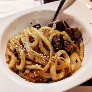 (A) Steak Udon