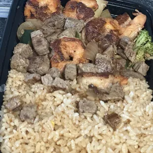 C3. Steak and Shrimp Combo