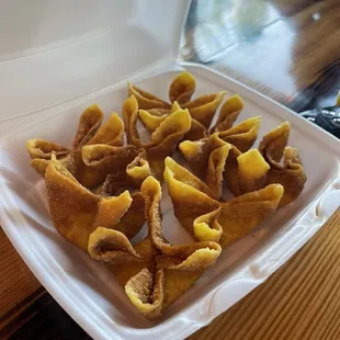 2 orders of Cream cheese wonton (fried)