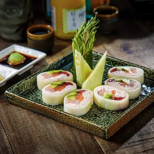 food, sushi, sashimi, sushi and sashimi