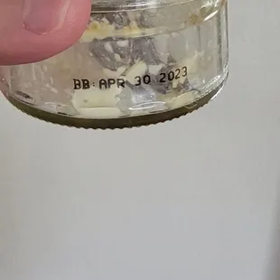 Creme brulee was past expiration, we found out