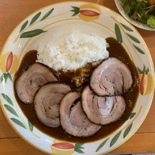 Extra Chasyu Pork Curry for Daily Special.