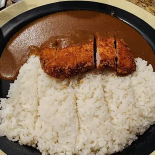 Pork katsu curry (large)
