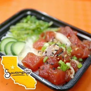 Poke bowl was new this year. Ahi tuna . Yassss
