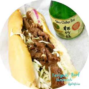 $6 teriyaki beef sandwich