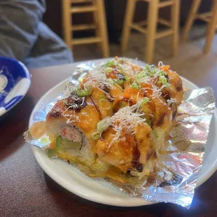 Baked roll! So delicious