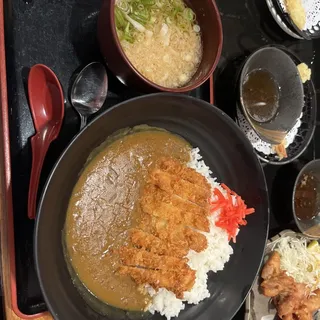 Chicken Cutlet Curry Rice