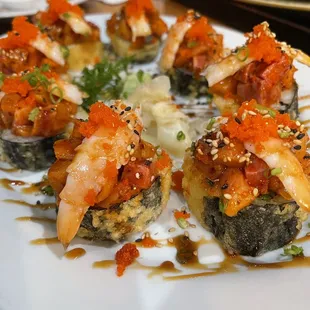 sushi and sashimi, food