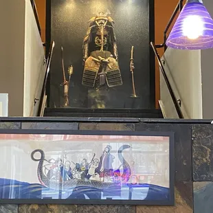 Samari clothing on display