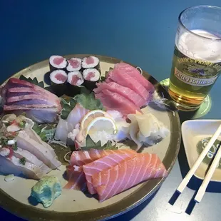 sushi, food, sashimi, sushi and sashimi