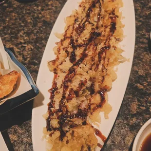 Tempura sushi roll