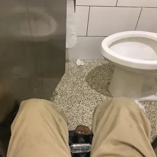 That&apos;s the floor I had to get down onto...