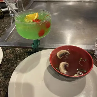 Soup and Japanese palace panda