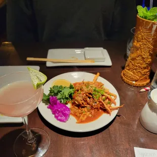 Spicy calamari, yummy!