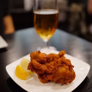 Draft Beer &amp; Kara-age Chicken