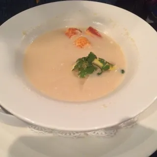 Coconut Lime Lobster Soup