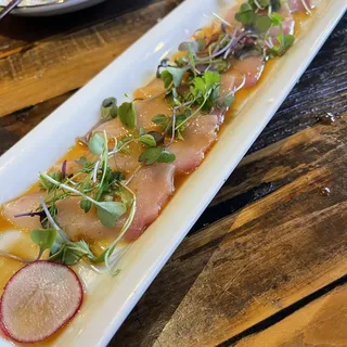 Hamachi Carpaccio - 6 piece