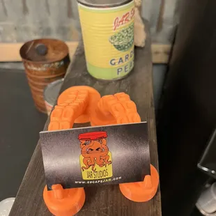 My wife made me this nifty little card/phone holder!