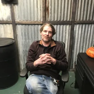 This is joe!! He is the owner and he is fantastic you can tell he's passionate about what he does.