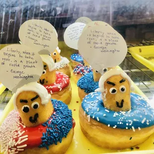 4th of July donuts