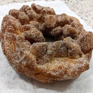 Jarams 1/17/22: Autumn Spice Funnel Donut