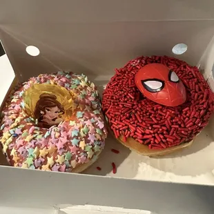 donuts, food, dough desserts
