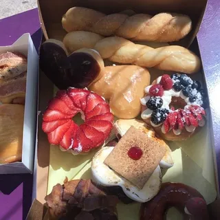 Cream Cheese and Mixed Berries Special Donut