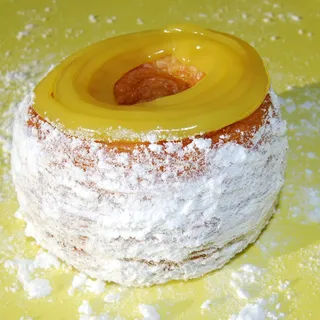 Lemon Jelly Topped Croissant Donut