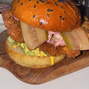 Panko Fried Chicken Sando