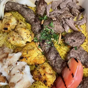 Steak Kabob Plate