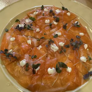 Smoked Salmon Pizza