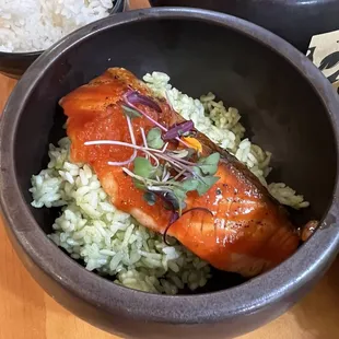Salmon bowl