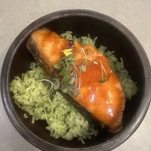 Salmon Rice Bowl