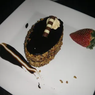 Chocolate hazelnut torte