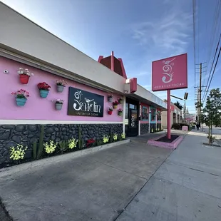 Front of store