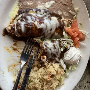 Enchiladas de mole