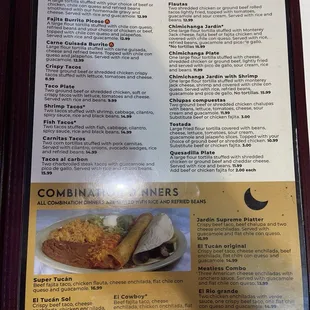 Food Menu 1 - As of 8/15/2024