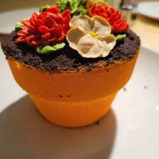Flower Pot Cake